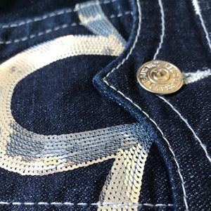 True Religion AUTHENTIC Joey Flare Jeans Size 26